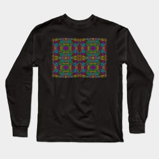 Abstract Pattern 12 - Landscape Orientation Long Sleeve T-Shirt